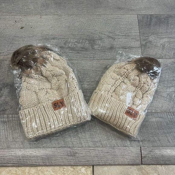Mini beanie - tan - Picture 1 of 1